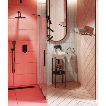 Ścianka prysznicowa walk-in - przesuwna